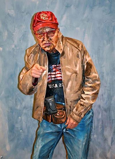 Acrylic Oil Paintings - Human Body in 2D Painting | Girl Tattoos