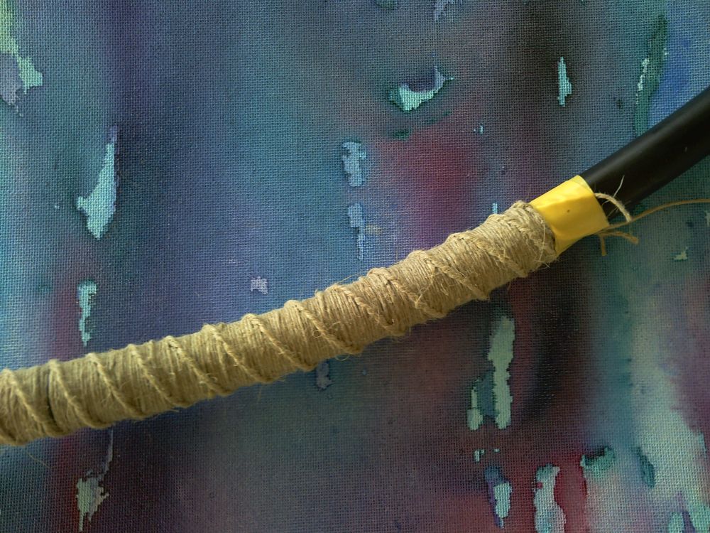 Tangle and Spiral A Daily Pattern Macrame Hoop