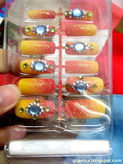 shopping day for nail art 3 d fake nails at centre point kota kinabalu