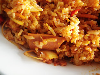 review food nasi goreng kampung kampung style fried rice