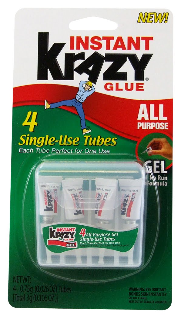 Adventures in Self Reliance Krazy Glue for Your First Aid Supplies