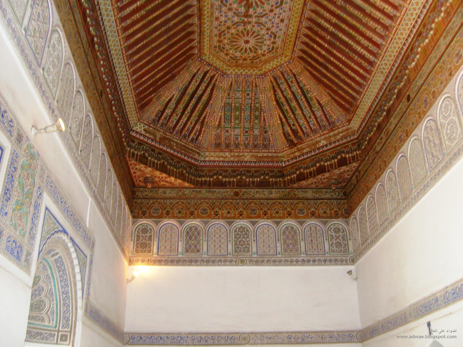 أضواء على العالم قصر الباهية مراكش