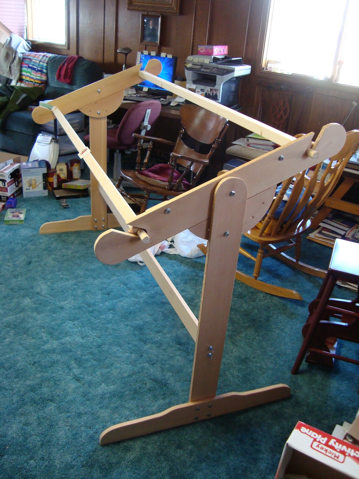 SJwoodturn Quilting Frame