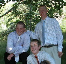Josh with brothers Jake and Justin