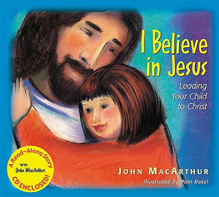 Jesus Christ with Children drawing art picture on the cover page of  I Believe in Jesus Leading your child to Christ Free religious Christian image