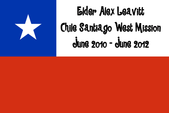 Elder Alex Leavitt Chile Santiago West Mission