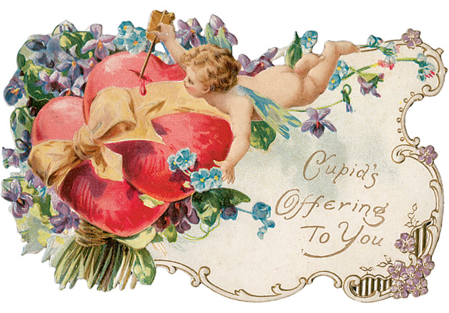 free valentine clip art vintage - photo #49