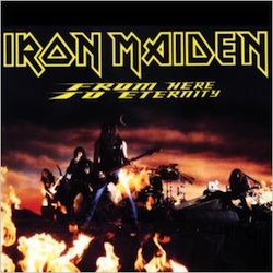 Portada Iron Maiden from here to eternity