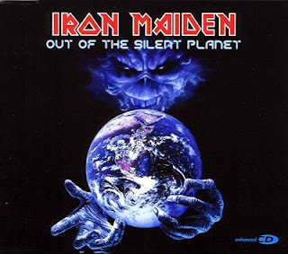 Portada Iron Maiden out of the silent planet