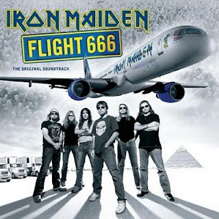 Portada Iron Maiden fligth 666