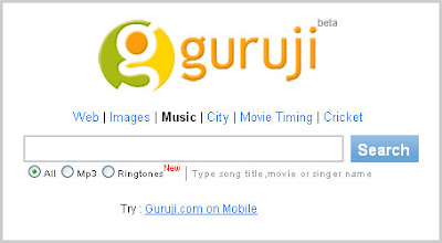 Guruji.com Screenshot with logo