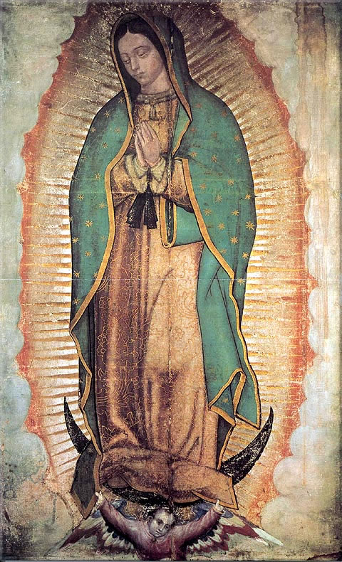 Dibujo De La Virgen De Guadalupe Para Imprimir Imagui
