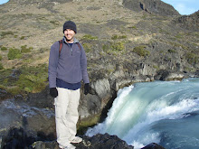 Eric with waterfall Salto Grande