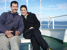 On board Navimag on the top deck.