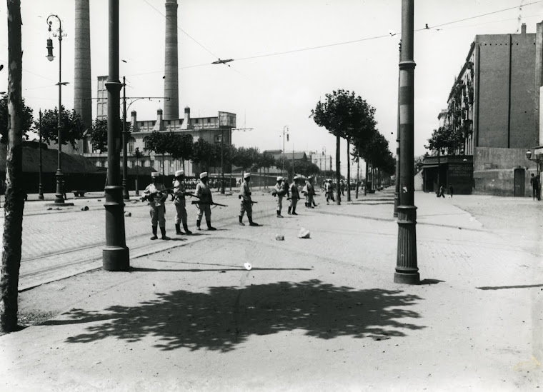 Soldats al Paral·lel juliol 1909