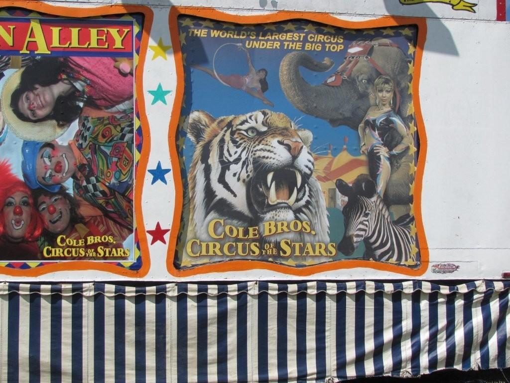 THE BALLOON MAN COLE BROS CIRCUS 2010, ORANGE COUNTY FAIRGROUNDS