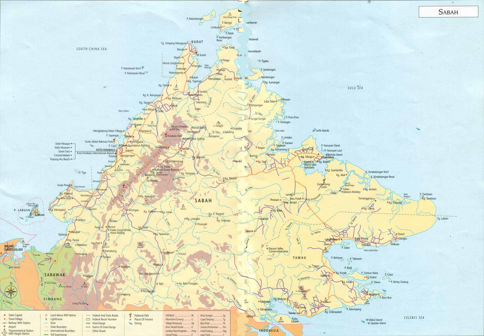 life is beautiful: malaysian states road maps