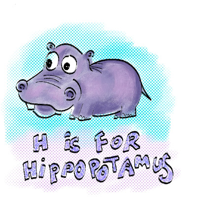 CRILLUSTRATION: H is for Hippopotamus