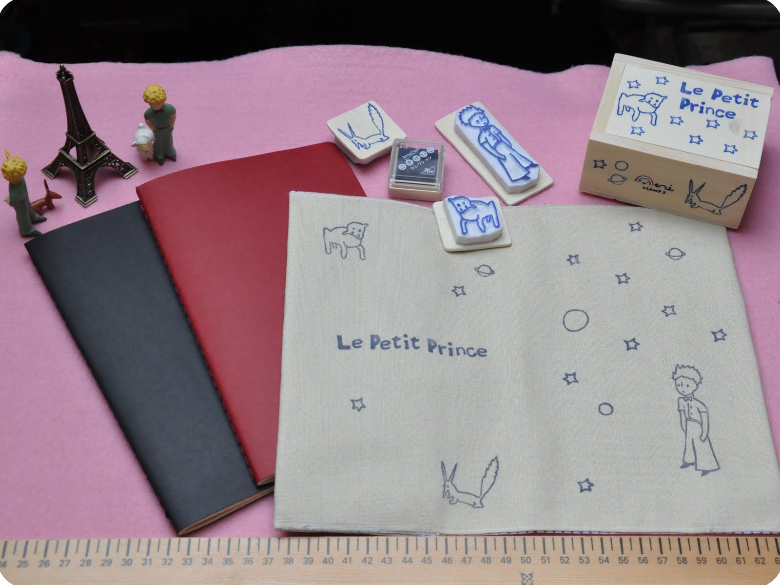 Memi The Rainbow Fabric Moleskine's notebook covers