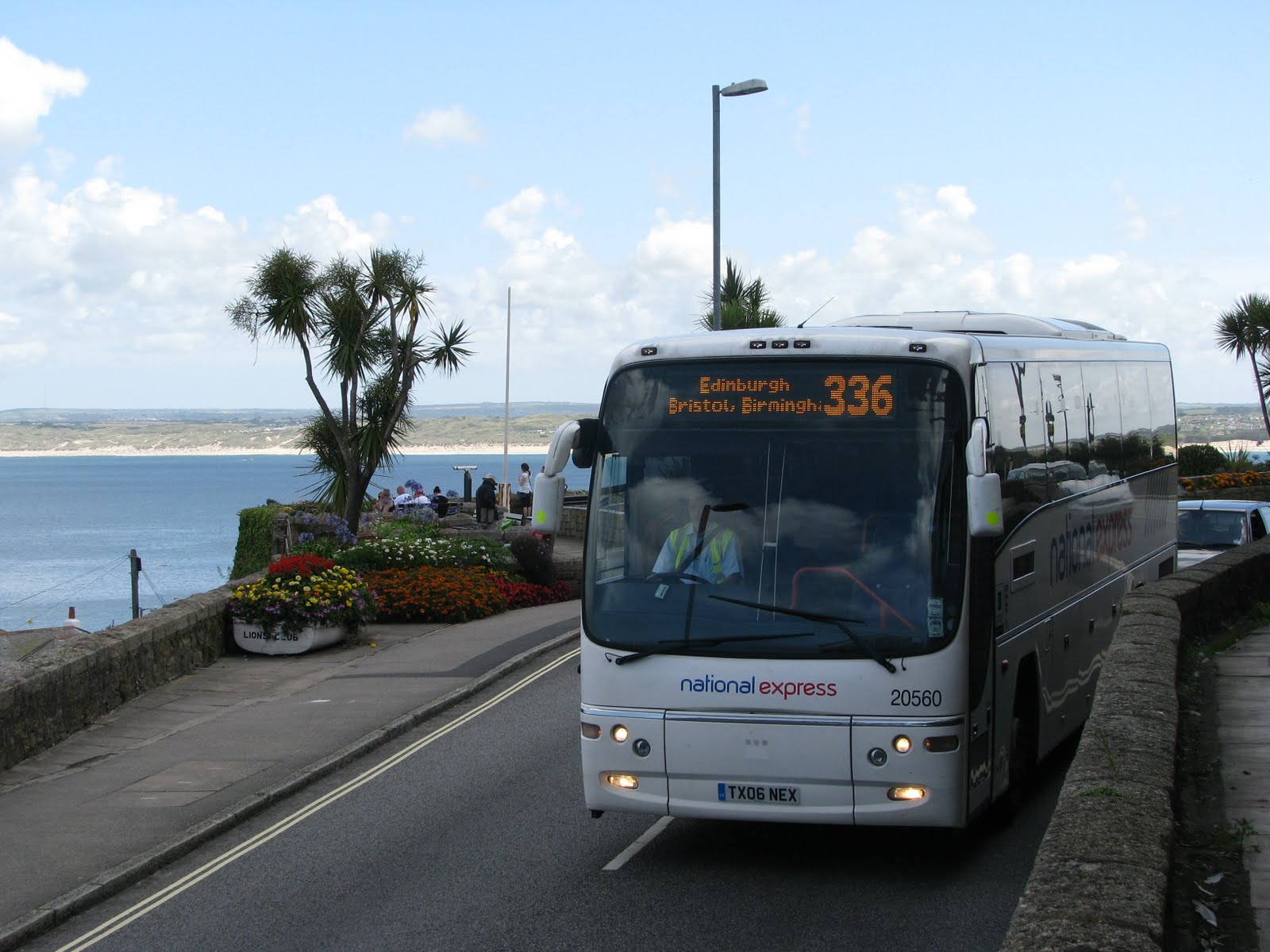 Public Transport Of The Plymouth Area National Express 336 to shorten