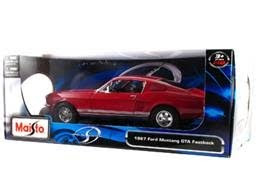 Ford Model Cars: Maisto No. 31166RD 1967 Ford Mustang GTA Red