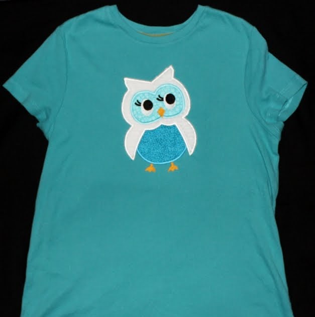 Stitched By Janay: Owl shirt, maternity style