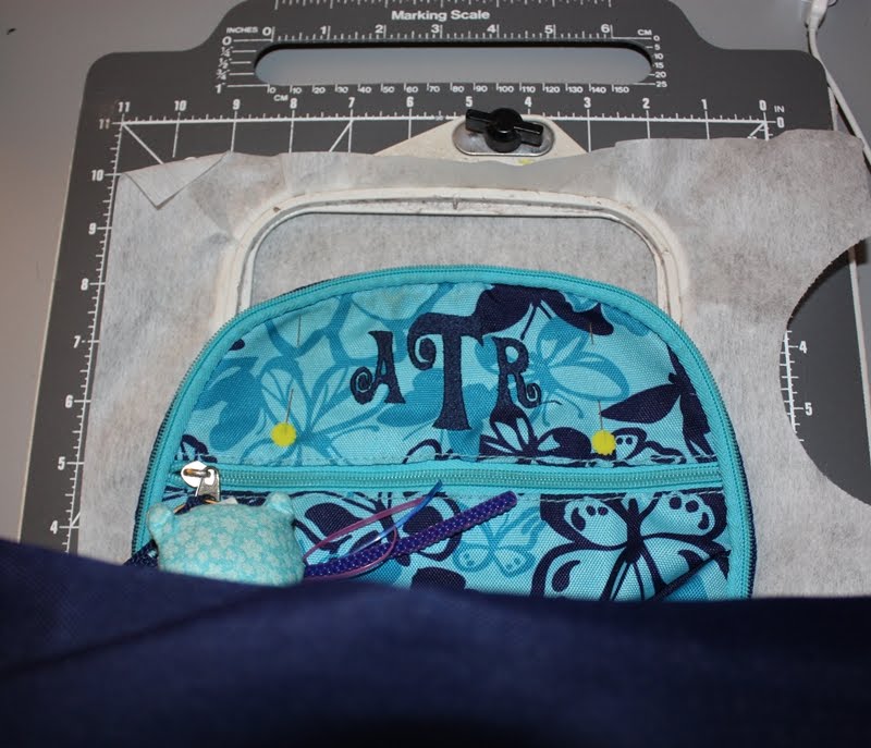 Stitched By Janay Hooping a back pack