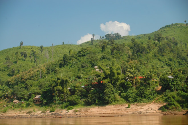 Langs de Mekong in Laos