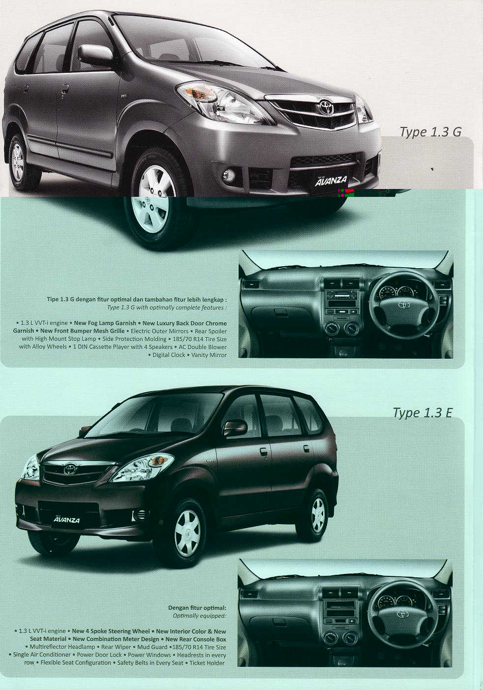 Mengenang Legenda: Mengupas Tuntas Avanza 2009 Melalui Brosurnya