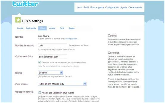 Consejos para usar Twitter