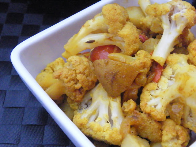 Potato and Cauliflower Curry