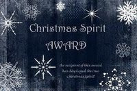 CHRISTMAS SPIRIT AWARD