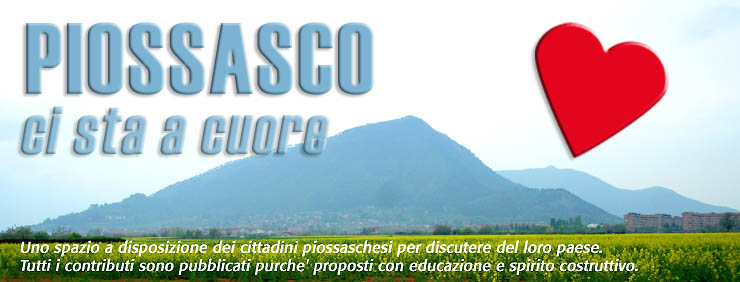 Piossasco ci sta a cuore