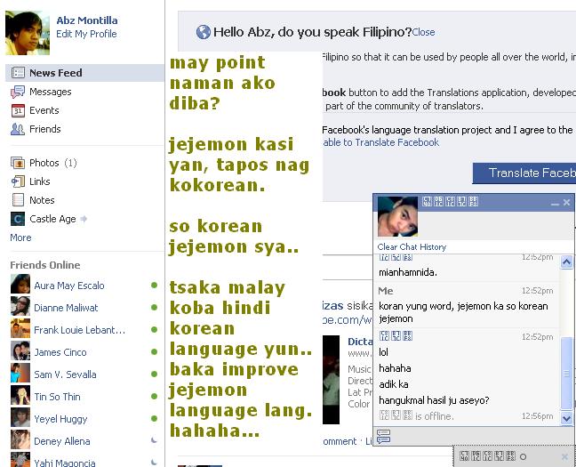 Elite Korean Jejemon