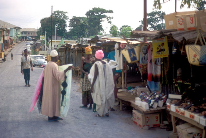 shopping in Kenema