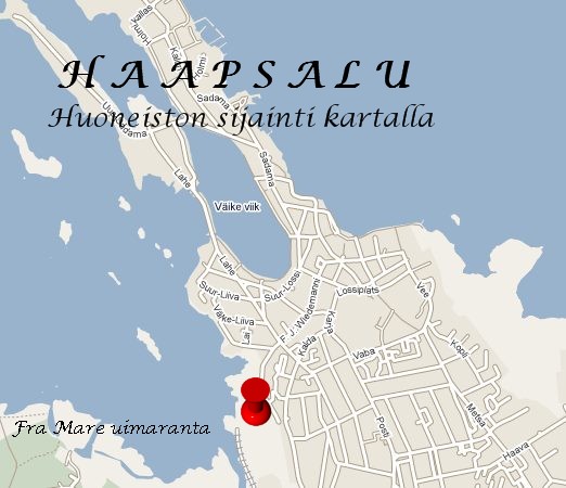 HUONEISTON SIJAINTI, klikkaa kuvaa