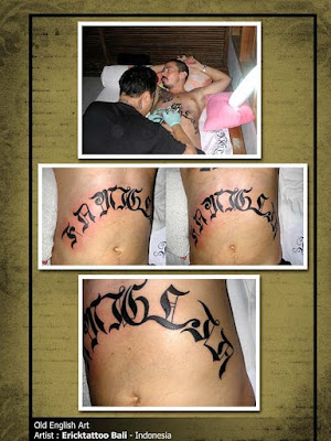 Lettering Tattoo Leona Lewis