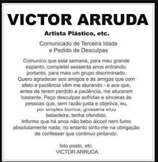 anúncio de Victor Arruda em O Globo de 16/3/2007
