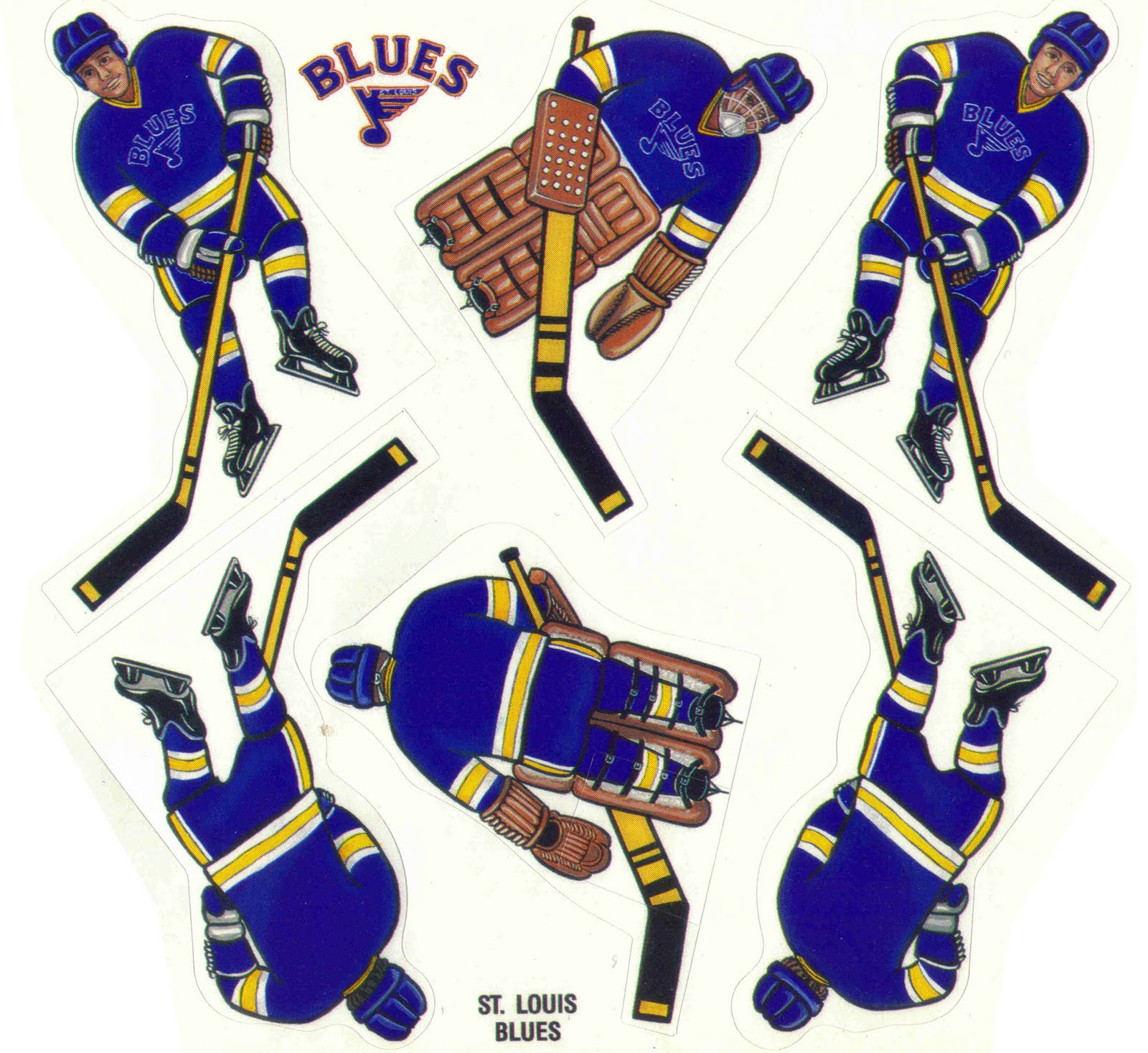 CD Lifestuff: Coleco Printable Hockey Gamers: Section 17: St image about St Louis Blues Printable Schedule titled CD Lifestuff: Coleco Printable Hockey Gamers: Element 17: St