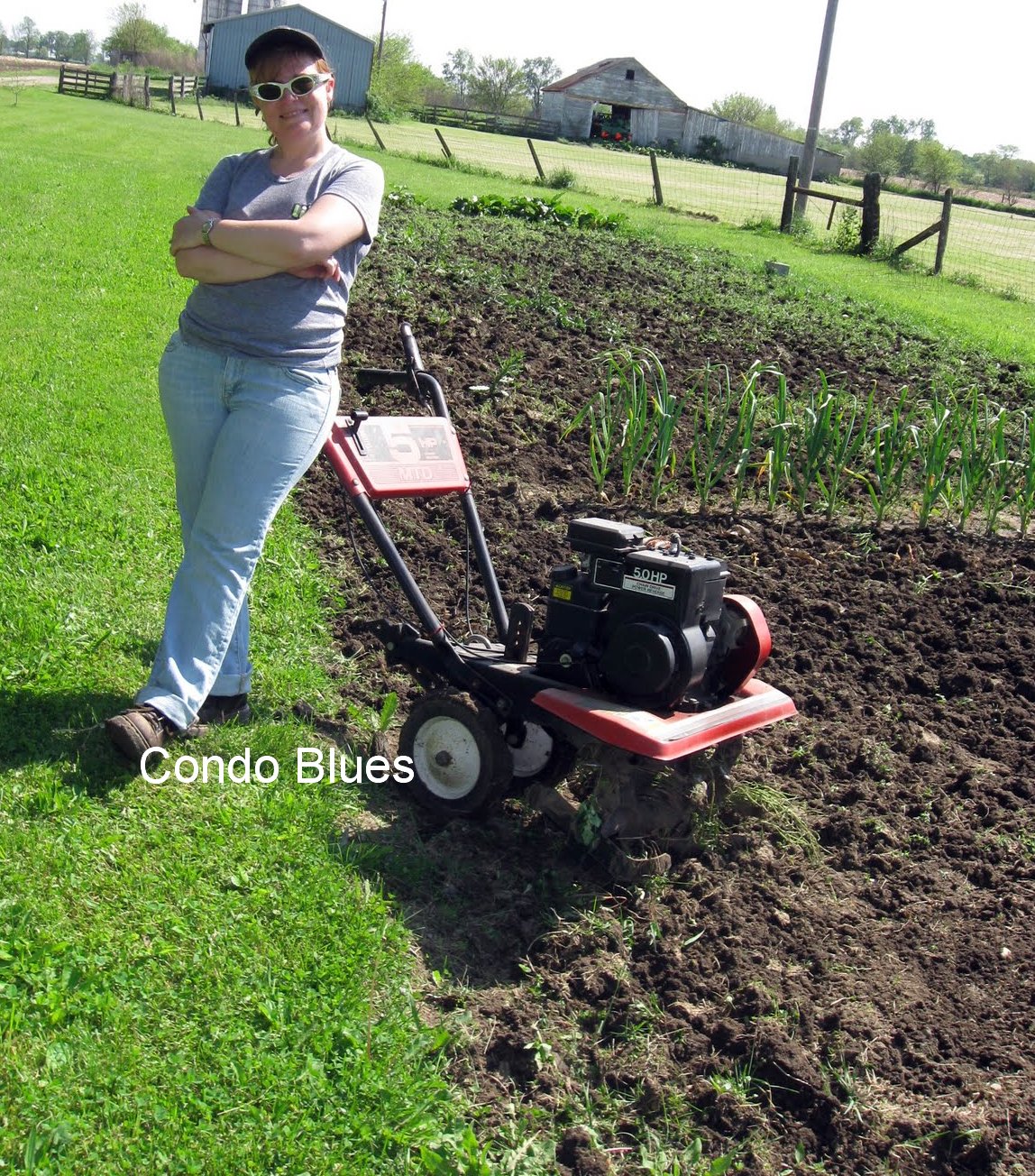 Condo Blues How to use a Rototiller