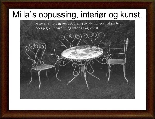 Milla`s oppussing, interiør og kunst