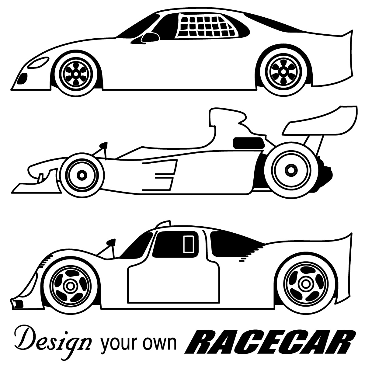 free cartoon race car clipart - photo #48