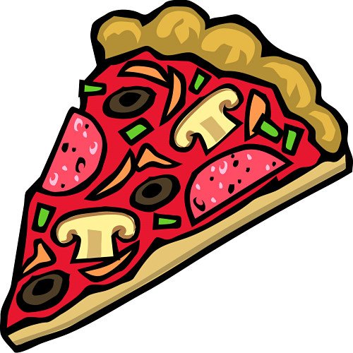 clipart cheese pizza - photo #23