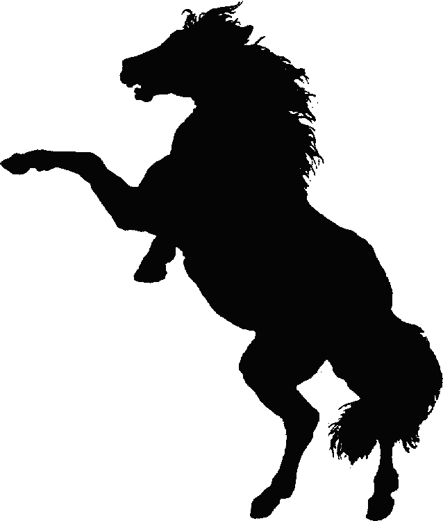 clipart horse silhouette - photo #22