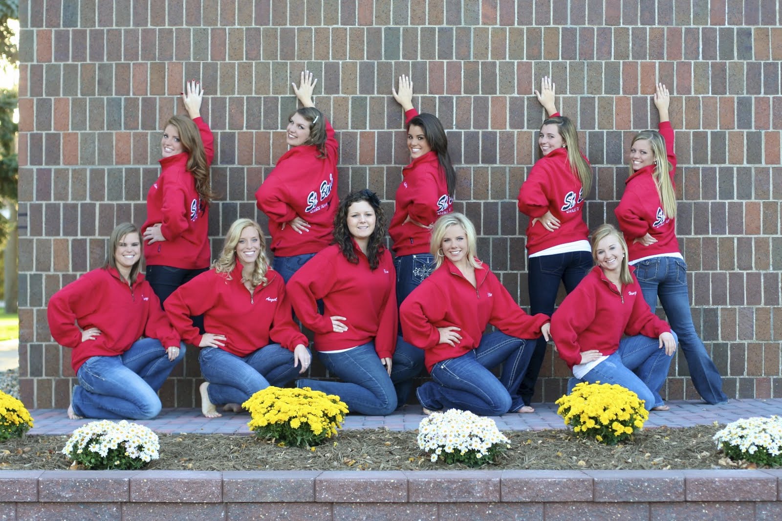 Photography by Kelly Hayes St. Ben's Dance Team Calendar Photos