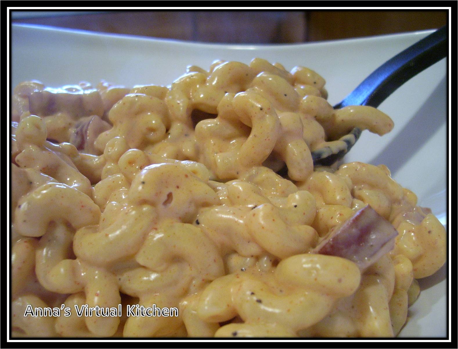 Anna's Virtual Kitchen Cajun Mac n'Cheese