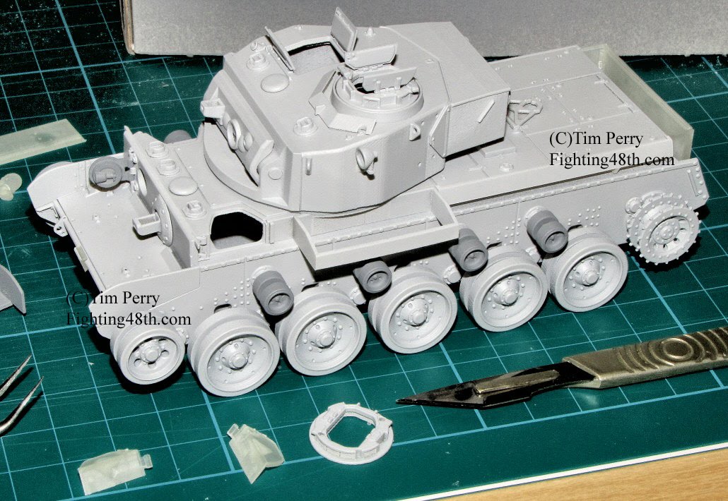 Toadman's Place New 1/48 Comet kit and 1/48 M12 155mm GMC kit