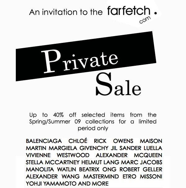givenchy private sale