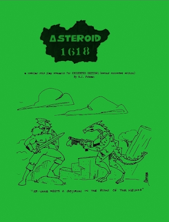 Asteroid 1618 Very Limited Edition cover