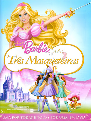  Barbie e as Três Mosqueteiras and the Three Musketeers